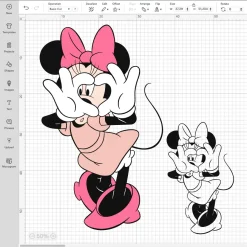 Minnie Mouse Svg File For Cricut