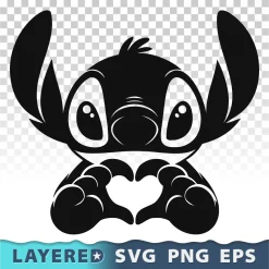 Stitch Svg, Lilo And Stitch Png, Disney Cricut