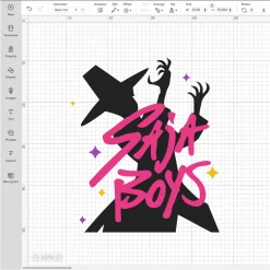 Netflix Saja Boys Png, K Pop Demon Hunters Svg, Anime Layered Clipart, Silhouette, Vector