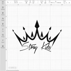 Skz Royal Crown Png, Stray Kids Kings Svg, Stay Layered Clipart Svg, Silhouette, Vector