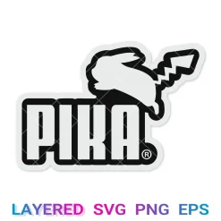 Pikachu Svg, Pokémon Pika Png Transparent, Pikachu Cricut Clipart